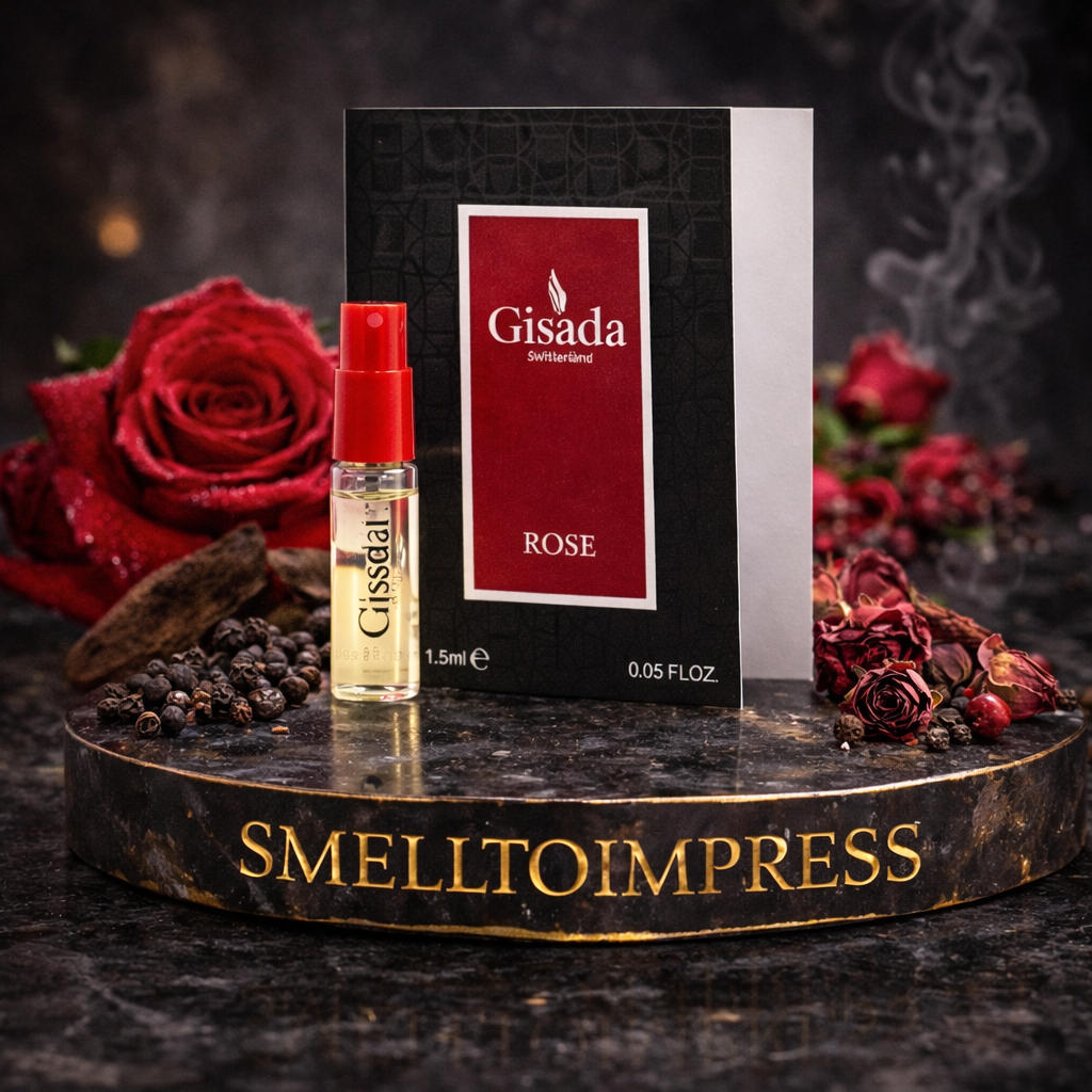 image of Gisada Rose 1.5ML 0.05 fl. oz. official perfume sample