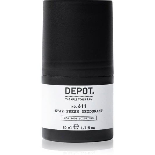 Depot, 600 Body Solutions No. 601, Soothing, Deodorant Roll-On, For Men, 50 ml