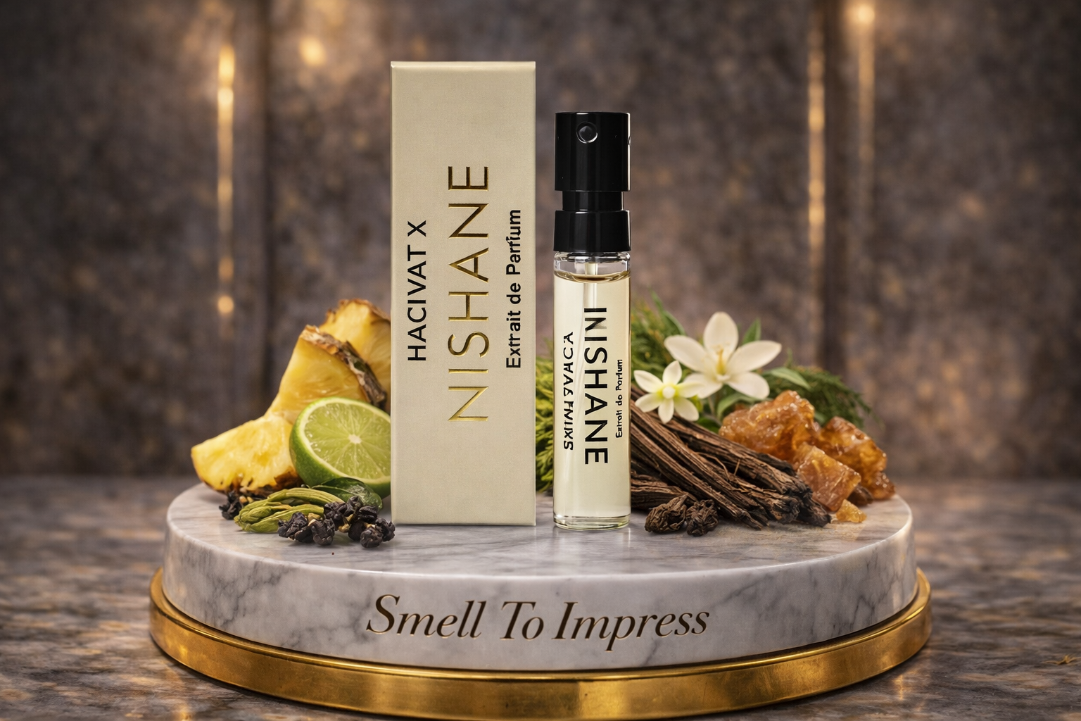 image of Nishane Hacivat X 2 ML 0.06 fl. oz. official perfume sample